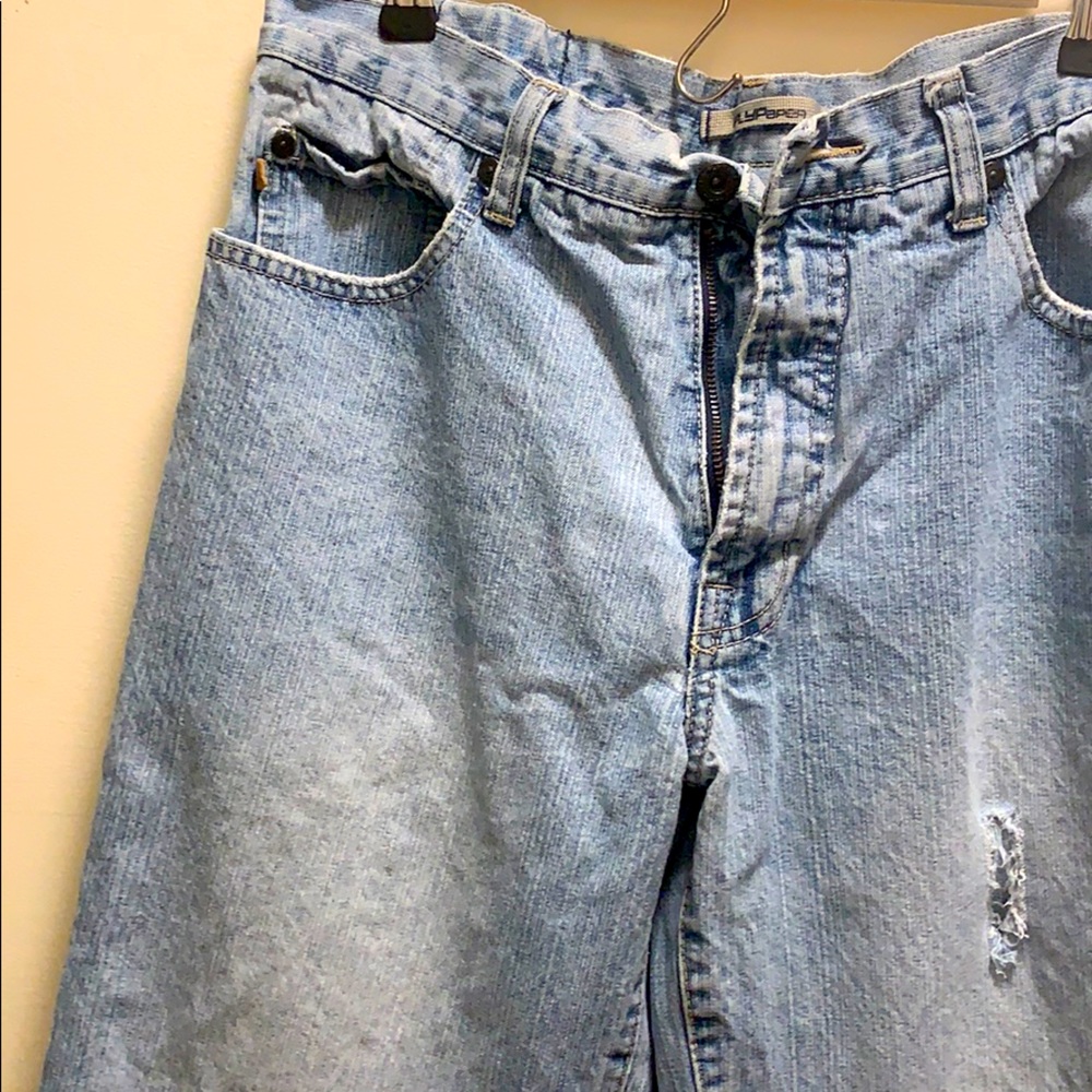 Fly paper light washed boot cut jeans